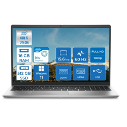 Dell Inspiron 3520 Windows 11 Intel Core i5-1235U 16GB 512GB SSD 15.6" FHD 120 Hz  Taşınabilir Bilgisayar İntel Core i35201012U